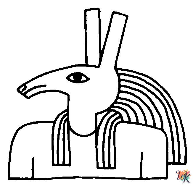 Dibujos para Colorear Egipto 38