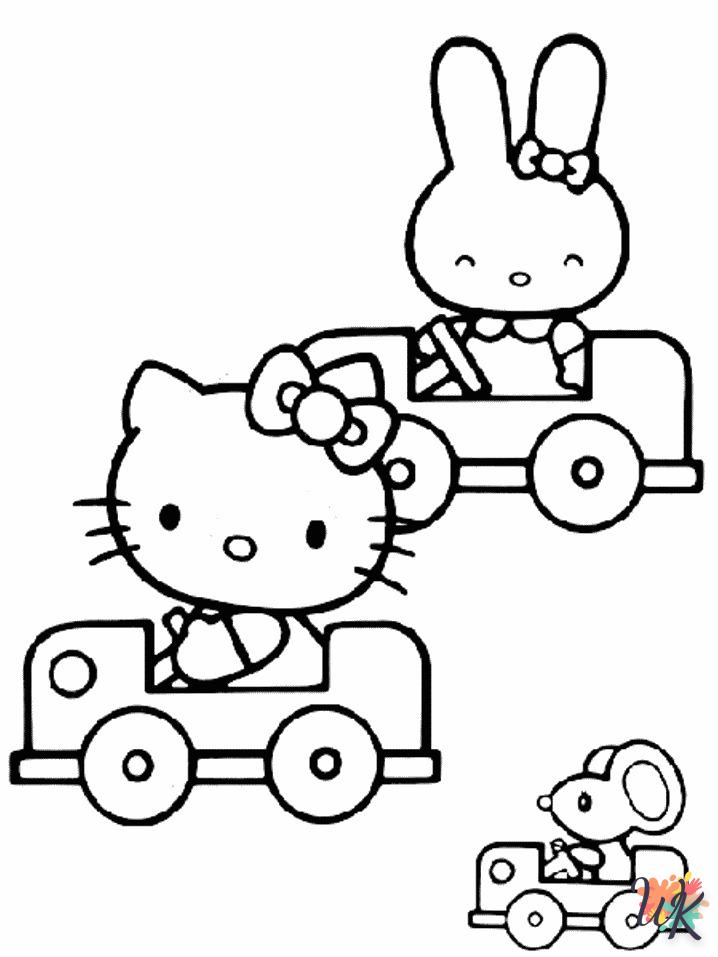 Dibujos para Colorear Hello Kitty 10