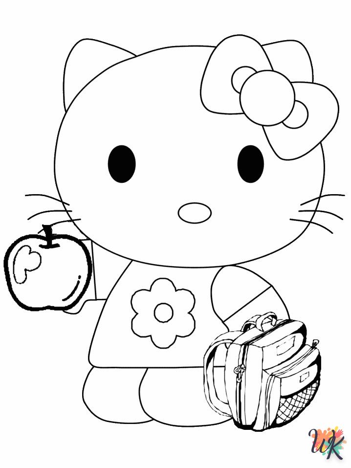 Dibujos para Colorear Hello Kitty 15