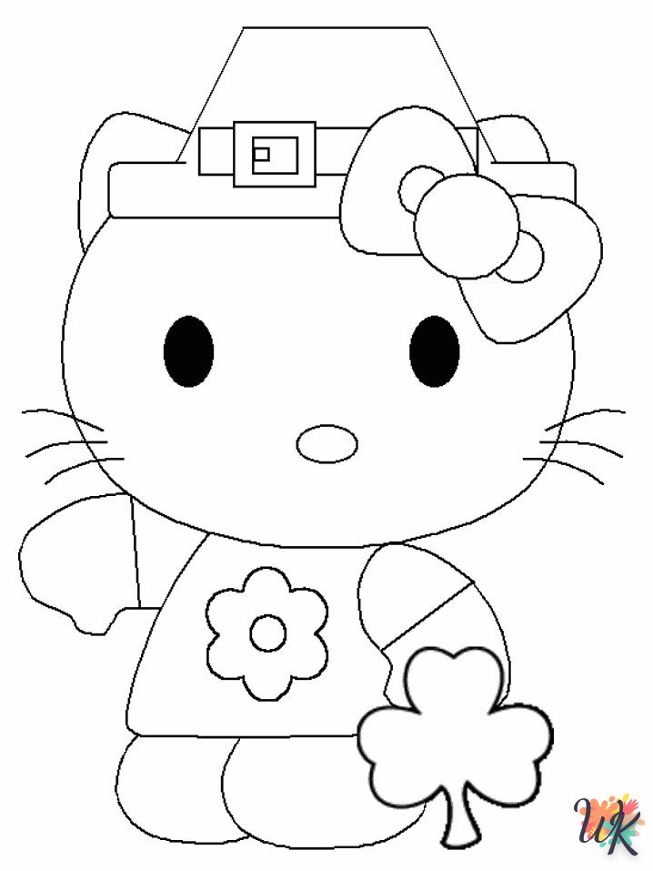 Dibujos para Colorear Hello Kitty 18