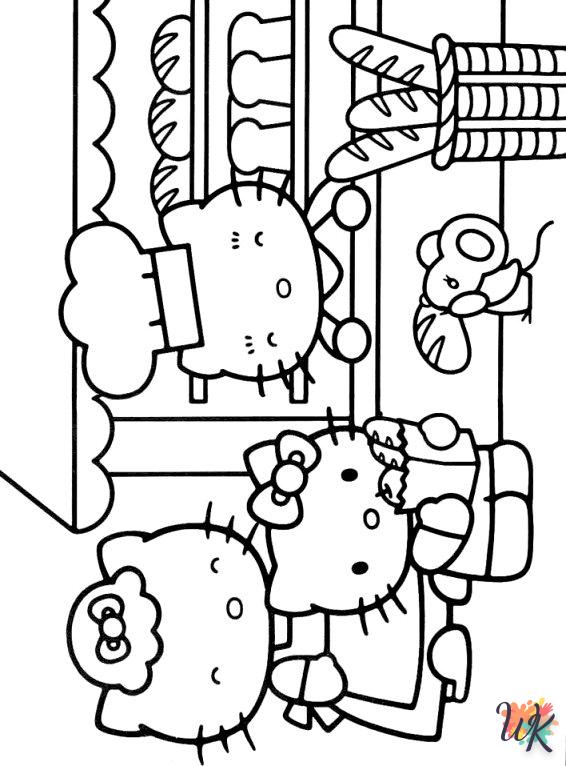 Dibujos para Colorear Hello Kitty 31