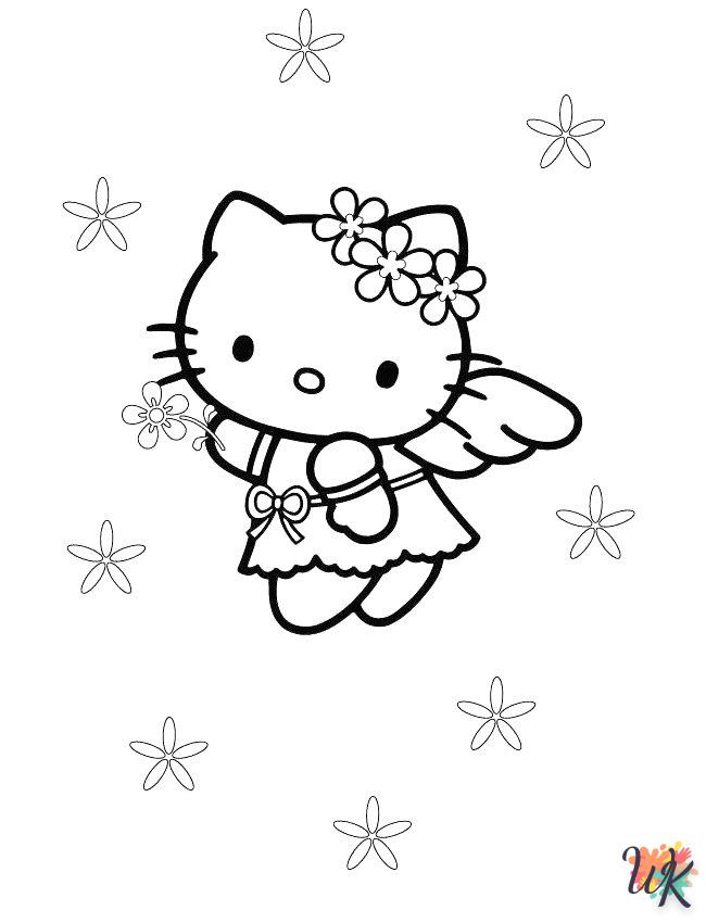 Dibujos para Colorear Hello Kitty 33