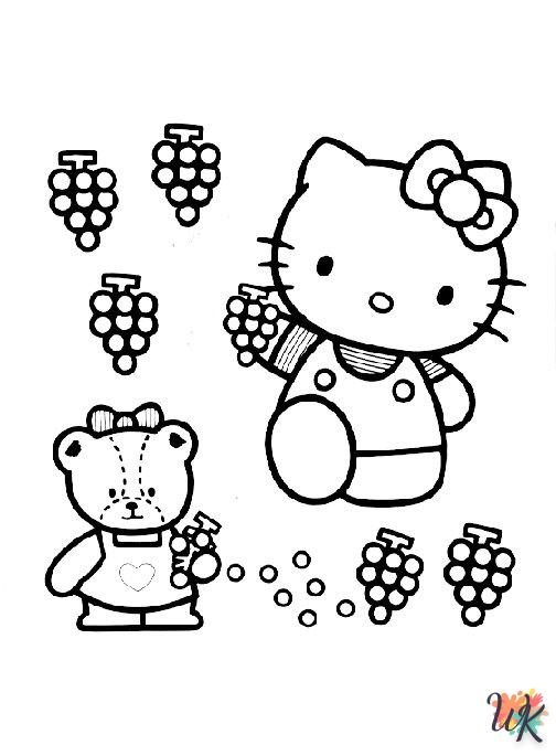 Dibujos para Colorear Hello Kitty 36