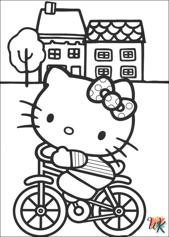 Dibujos para Colorear Hello Kitty 45