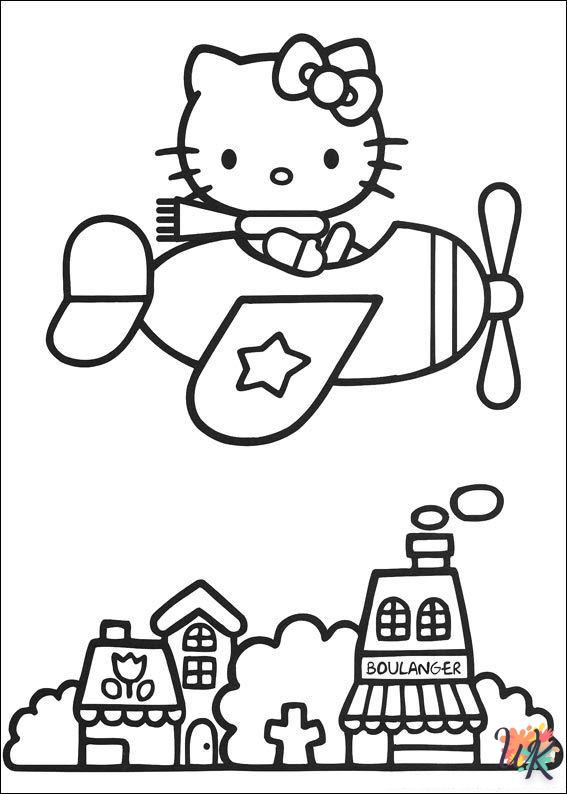 Dibujos para Colorear Hello Kitty 49
