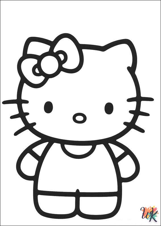 Dibujos para Colorear Hello Kitty 51