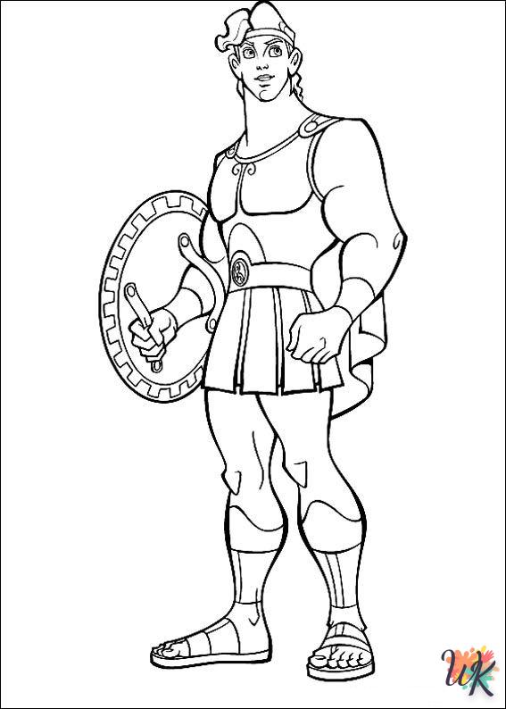 Dibujos para Colorear Hercules 15