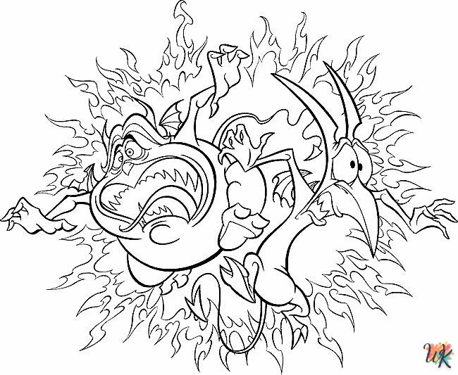 Dibujos para Colorear Hercules