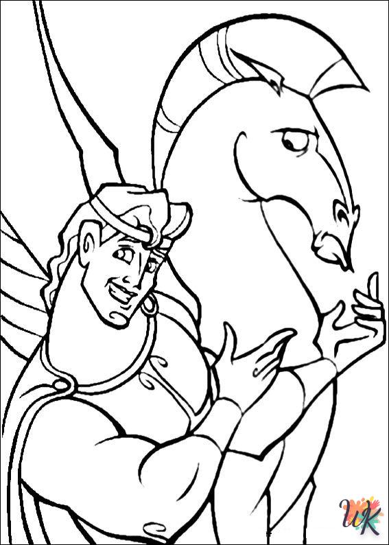 Dibujos para Colorear Hercules 5