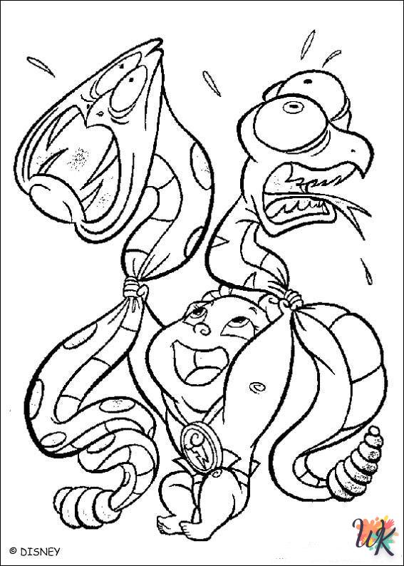 Dibujos para Colorear Hercules