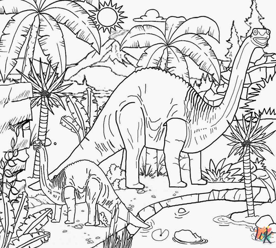 Dibujos para Colorear Parque Jurasico 42