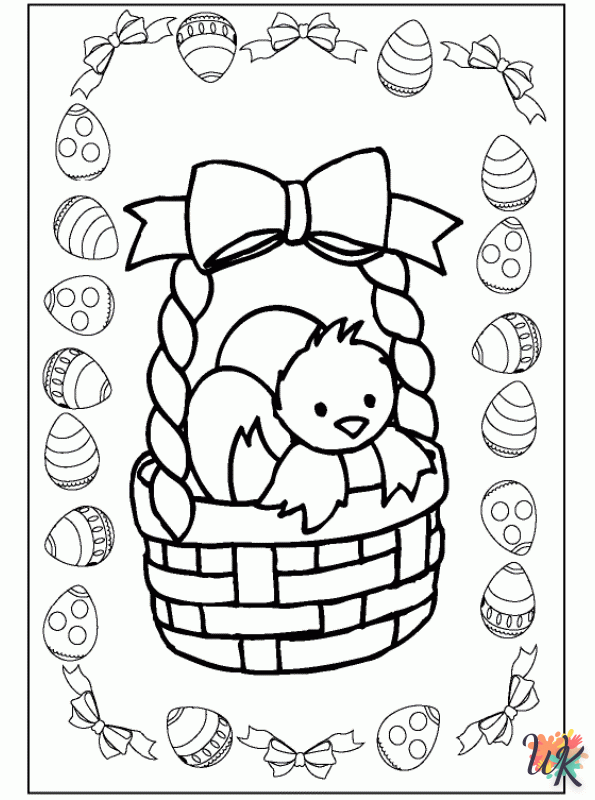 Dibujos para Colorear Pascua de Resurreccion 5