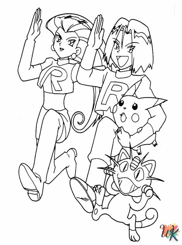 Dibujos para Colorear Pokemon 15