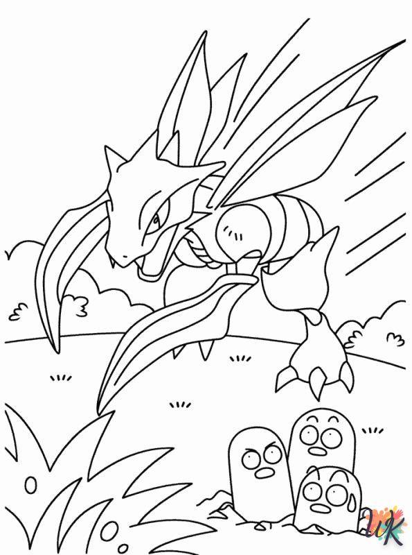 Dibujos para Colorear Pokemon 4