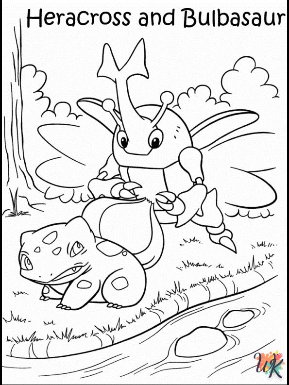 Dibujos para Colorear Pokemon 9