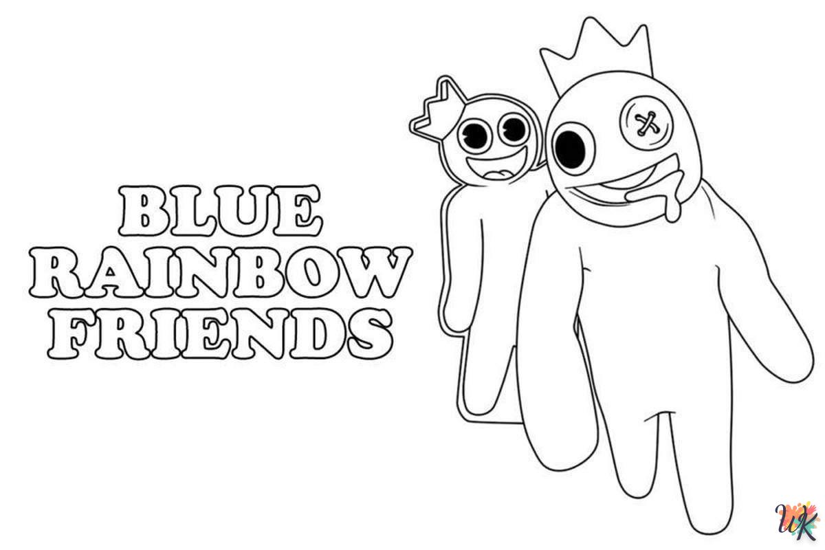 Dibujos para Colorear Rainbow Friends 20