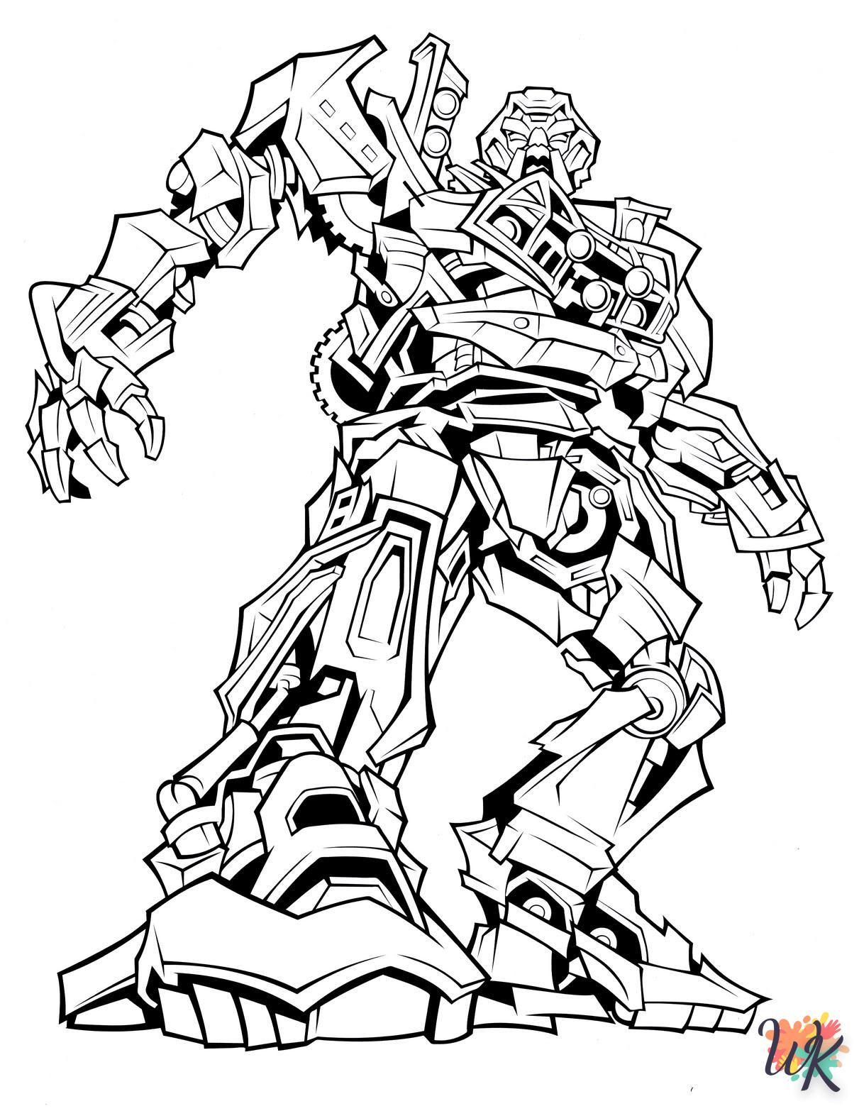 Dibujos para Colorear Ratchet Transformers