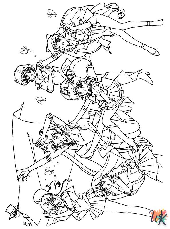 Dibujos para Colorear Sailor Moon 05