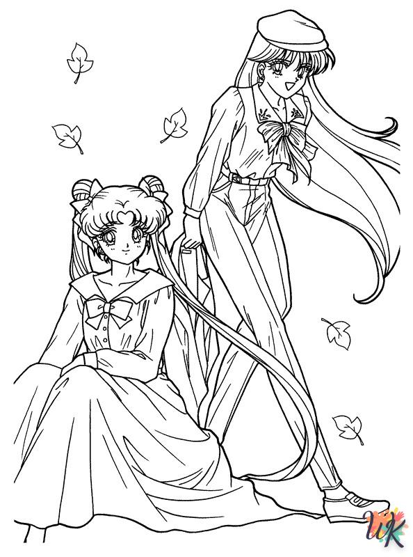 Dibujos para Colorear Sailor Moon 07