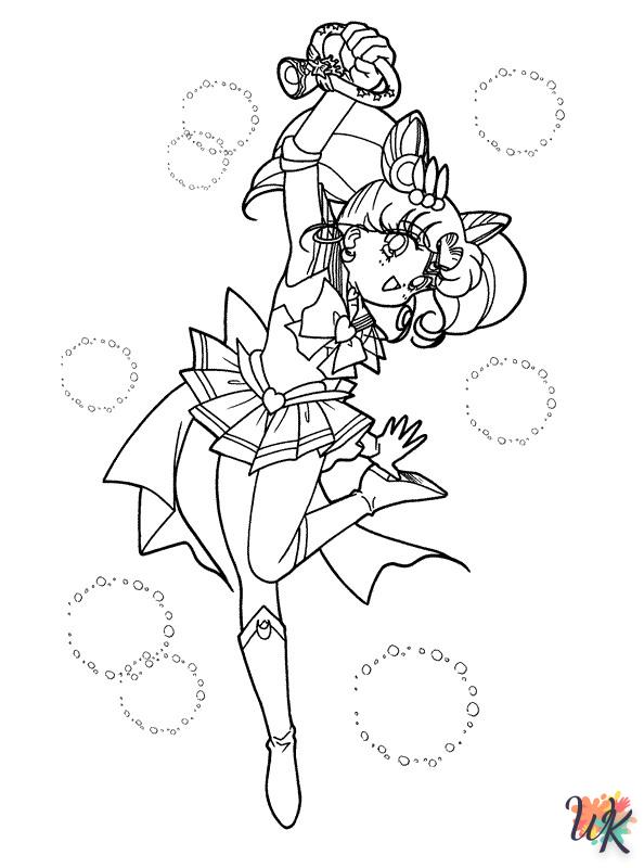 Dibujos para Colorear Sailor Moon 10