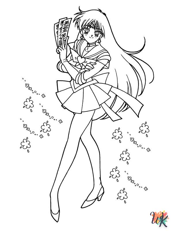 Dibujos para Colorear Sailor Moon 12