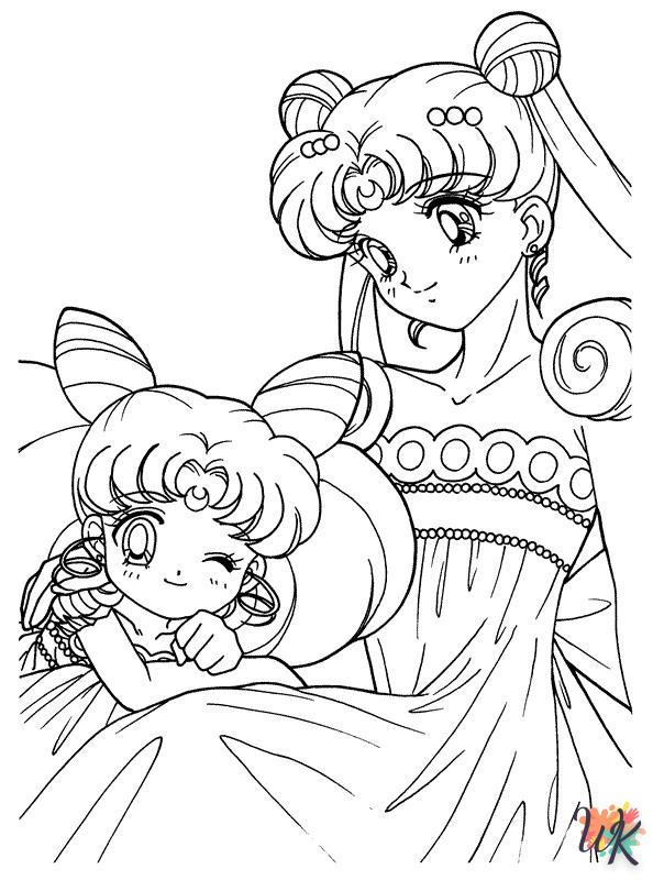 Dibujos para Colorear Sailor Moon 13