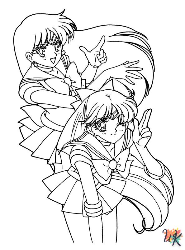 Dibujos para Colorear Sailor Moon 18