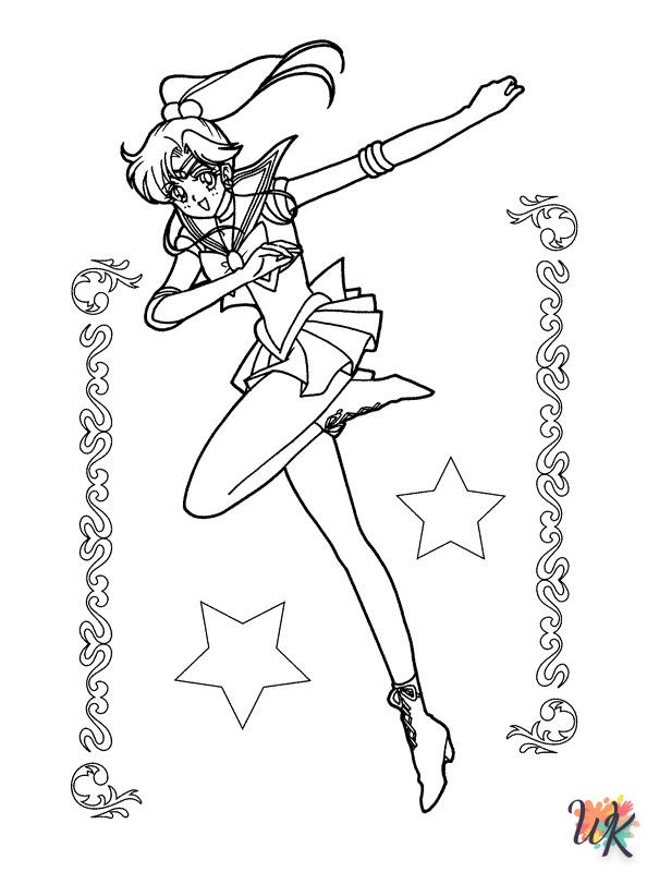 Dibujos para Colorear Sailor Moon 19