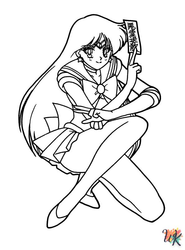 Dibujos para Colorear Sailor Moon 20