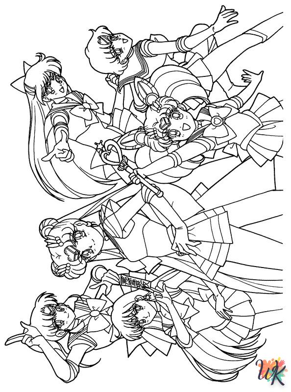 Dibujos para Colorear Sailor Moon 21