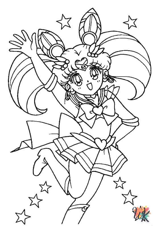 Dibujos para Colorear Sailor Moon 22