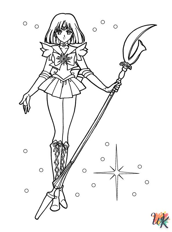 Dibujos para Colorear Sailor Moon 23