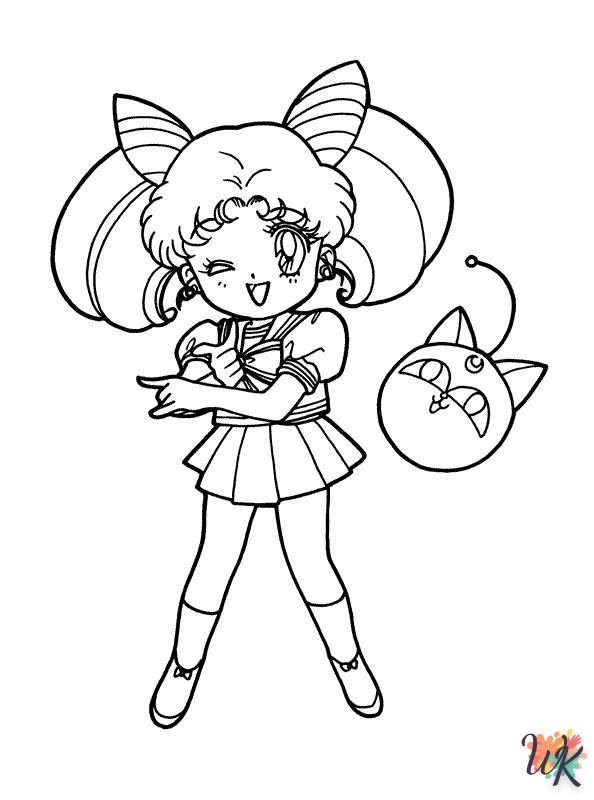 Dibujos para Colorear Sailor Moon 25