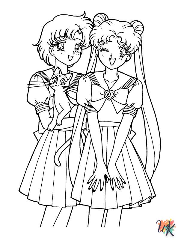 Dibujos para Colorear Sailor Moon 26