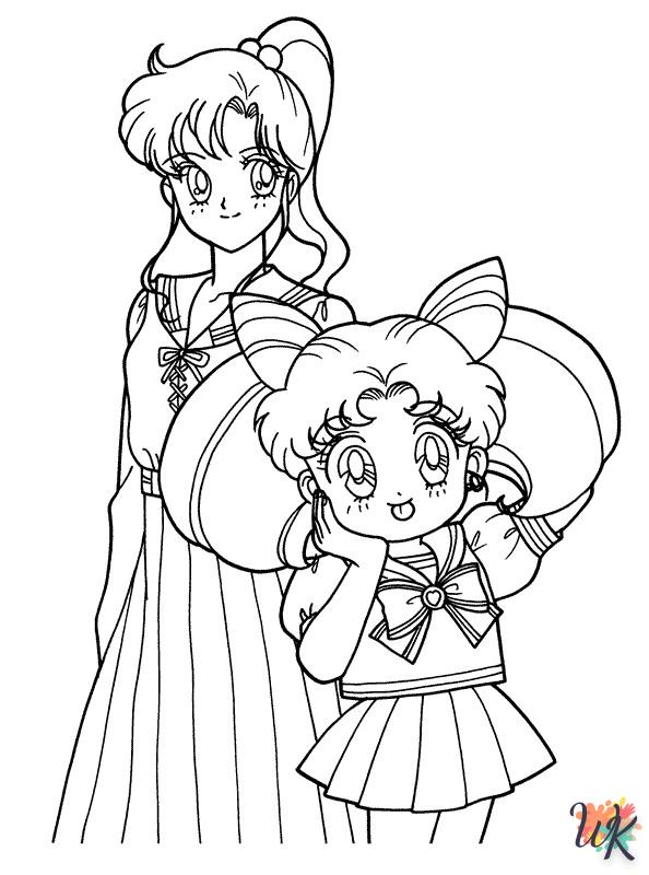 Dibujos para Colorear Sailor Moon 27