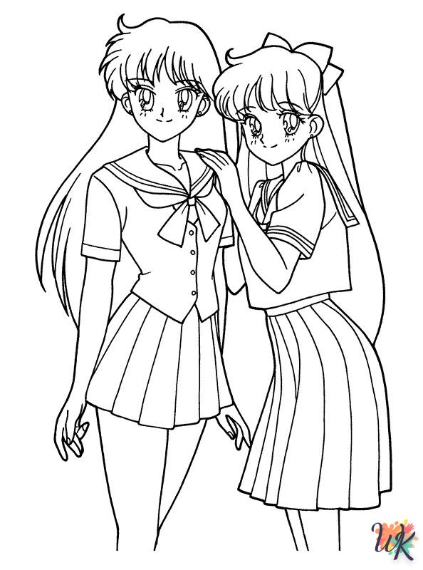 Dibujos para Colorear Sailor Moon 28
