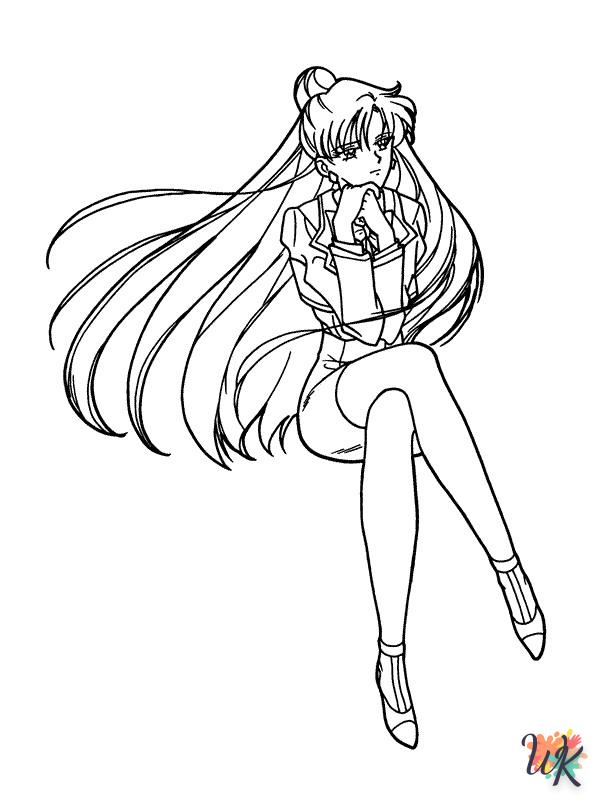 Dibujos para Colorear Sailor Moon 29