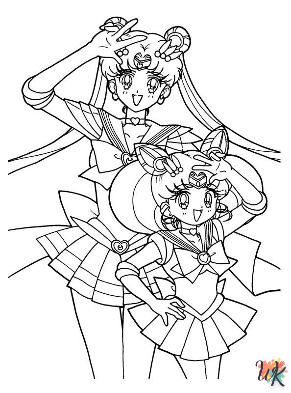 Dibujos para Colorear Sailor Moon 32