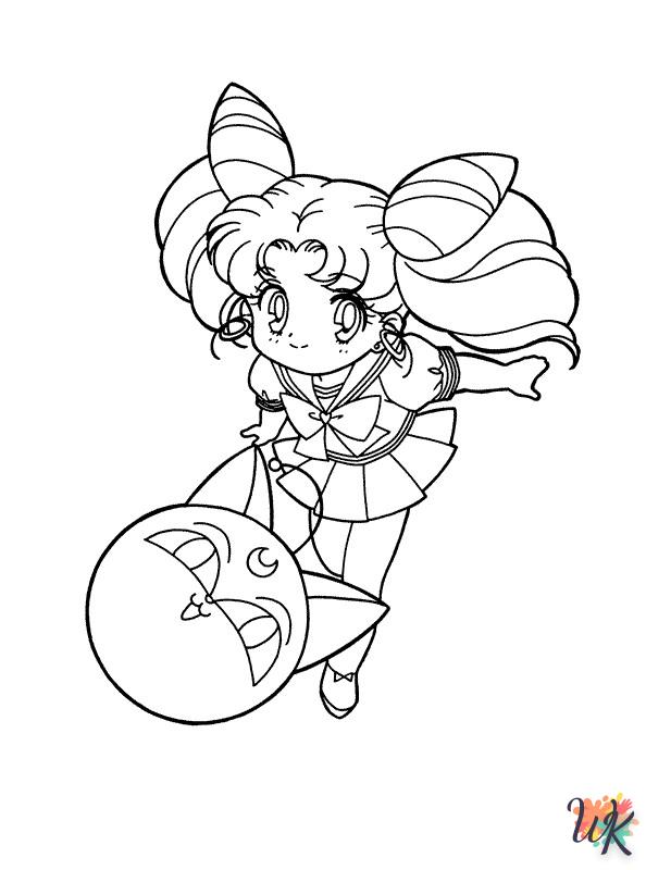 Dibujos para Colorear Sailor Moon 36