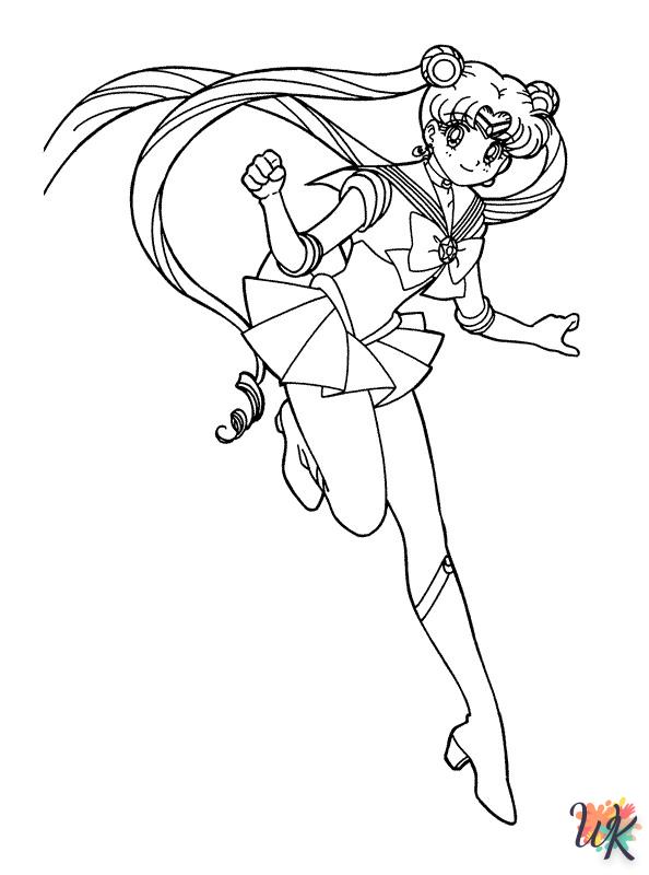 Dibujos para Colorear Sailor Moon 37
