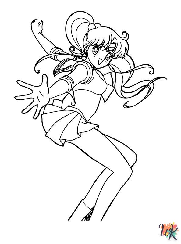 Dibujos para Colorear Sailor Moon 38