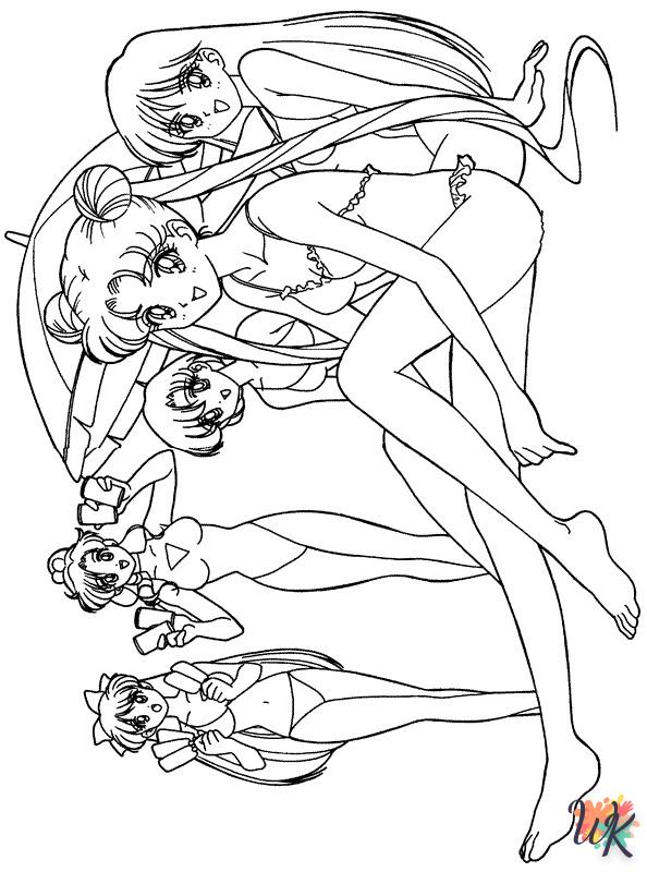 Dibujos para Colorear Sailor Moon 39