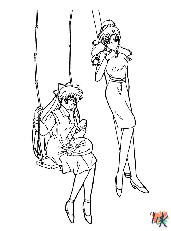 Dibujos para Colorear Sailor Moon 40