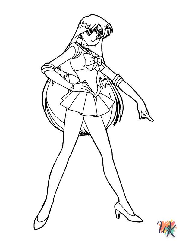 Dibujos para Colorear Sailor Moon 43