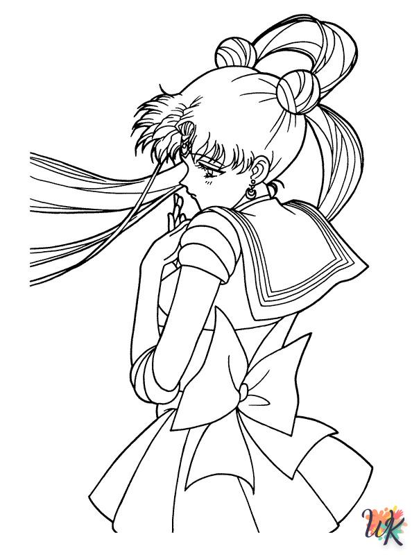 Dibujos para Colorear Sailor Moon 46