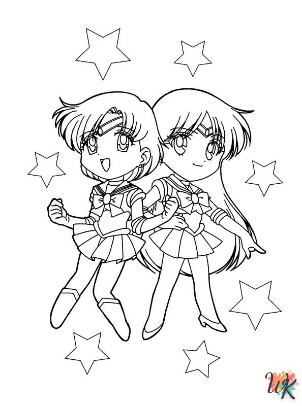 Dibujos para Colorear Sailor Moon 47