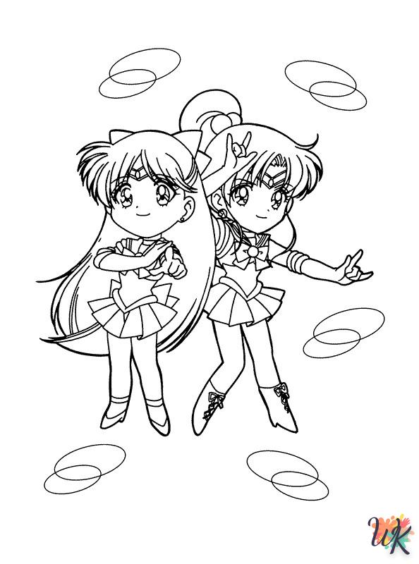 Dibujos para Colorear Sailor Moon 48