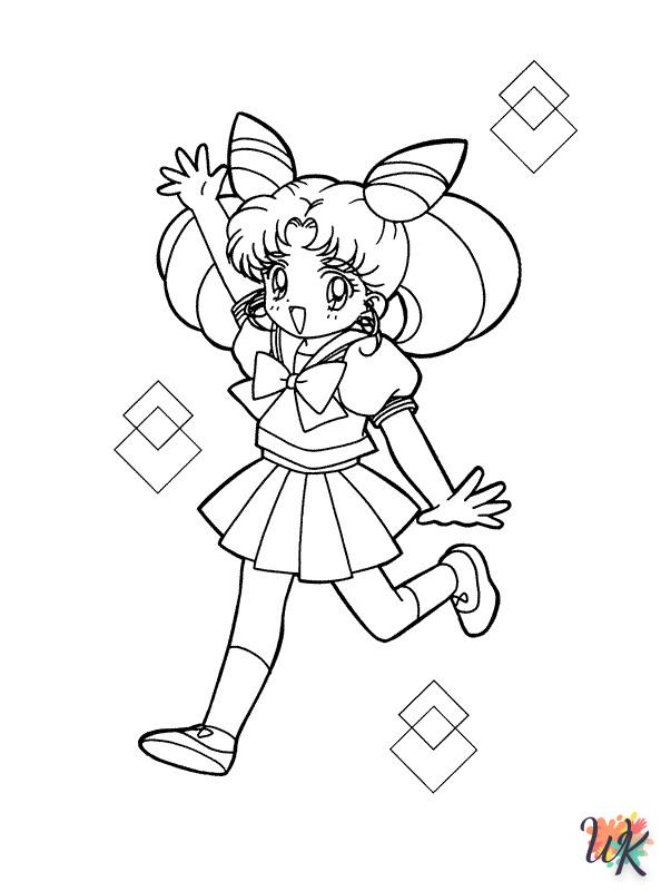 Dibujos para Colorear Sailor Moon 49