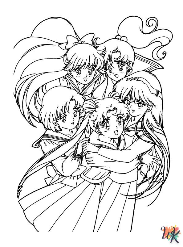 Dibujos para Colorear Sailor Moon 51