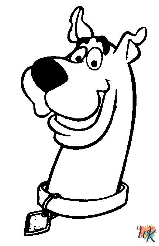 Dibujos para Colorear Scooby Doo 02